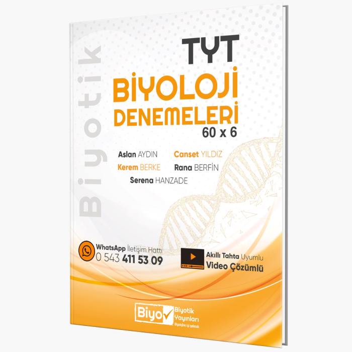 BİYOTİK TYT DENEME (60*6) BİYOLOJİ - 2026